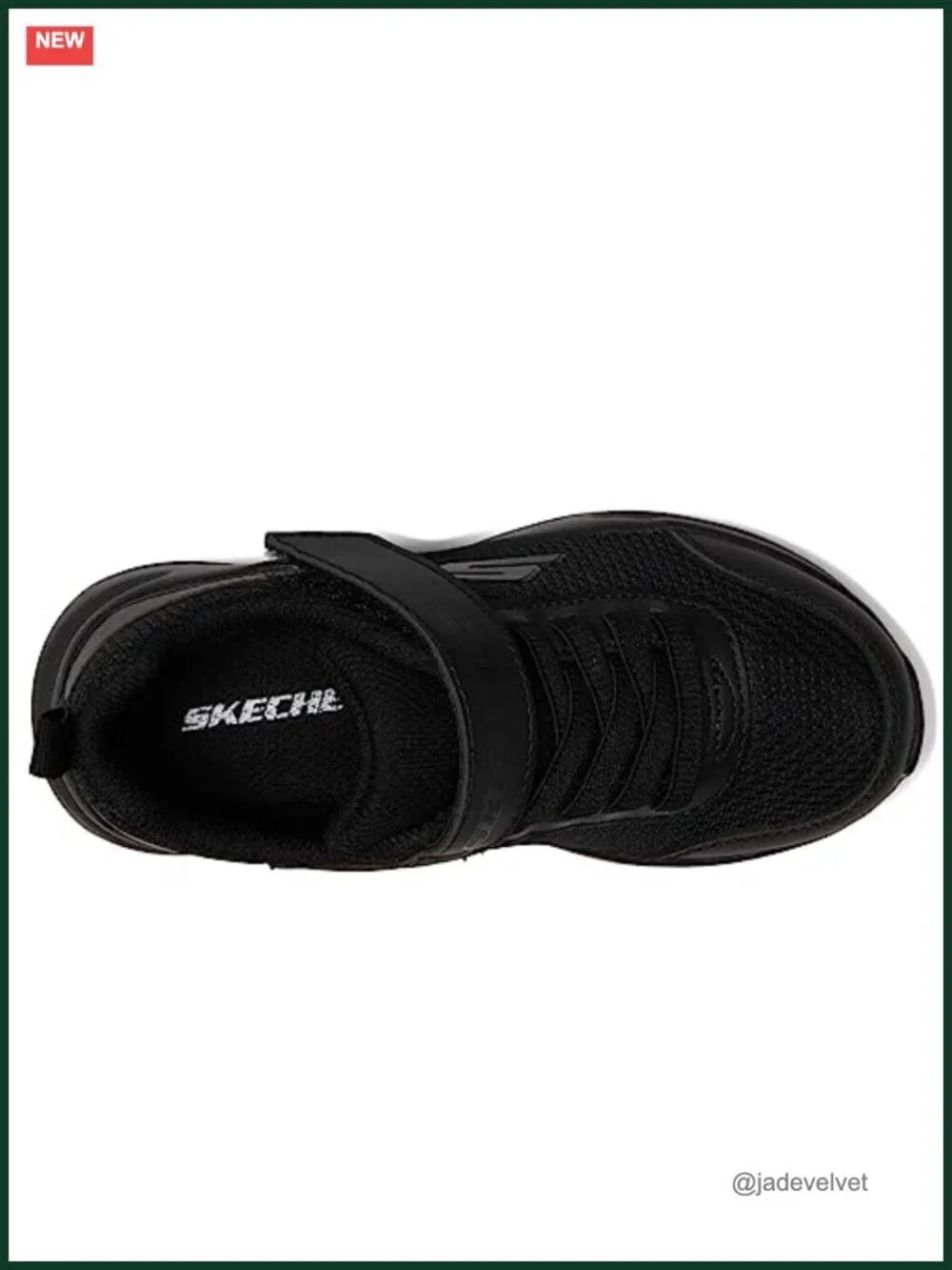 Lightweight Mesh Athletic Sneakers with Hook & Loop Strap